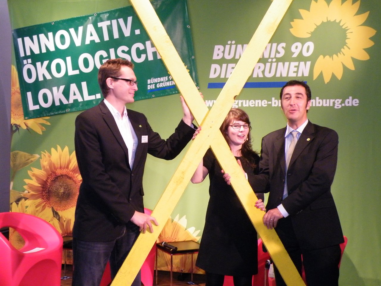 Benjamin Raschke und Cem Özdemir
