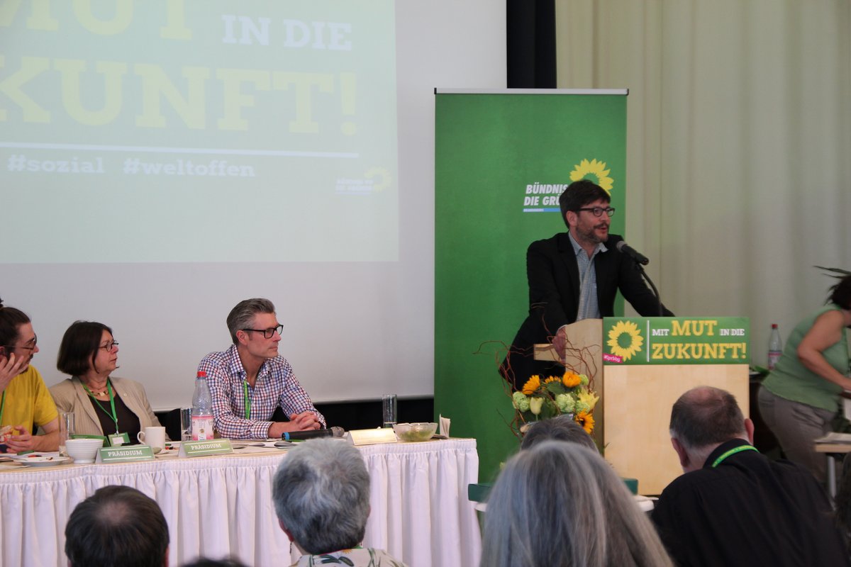 Grußwort Senator Dr. Dirk Behrendt. ©Bündnis 90/Die Grünen Brandenburg