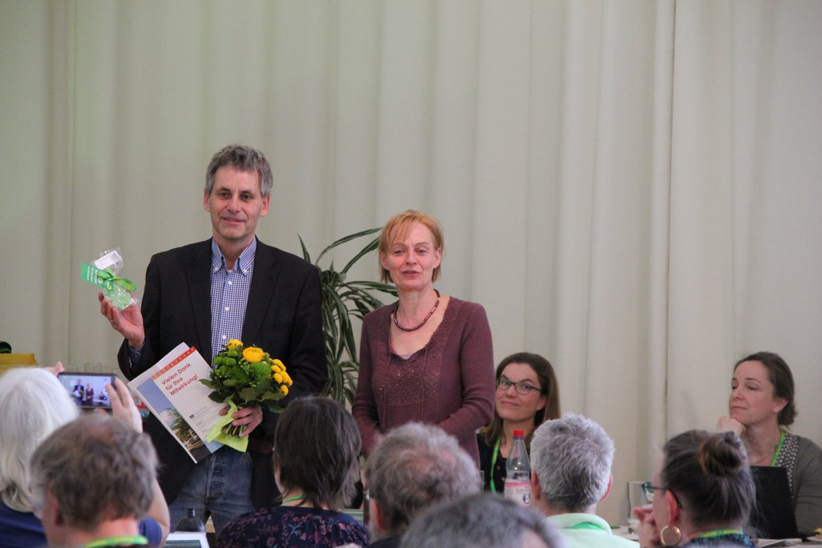 Bürgermeister und Petra Budke. ©Bündnis 90/Die Grünen Brandenburg