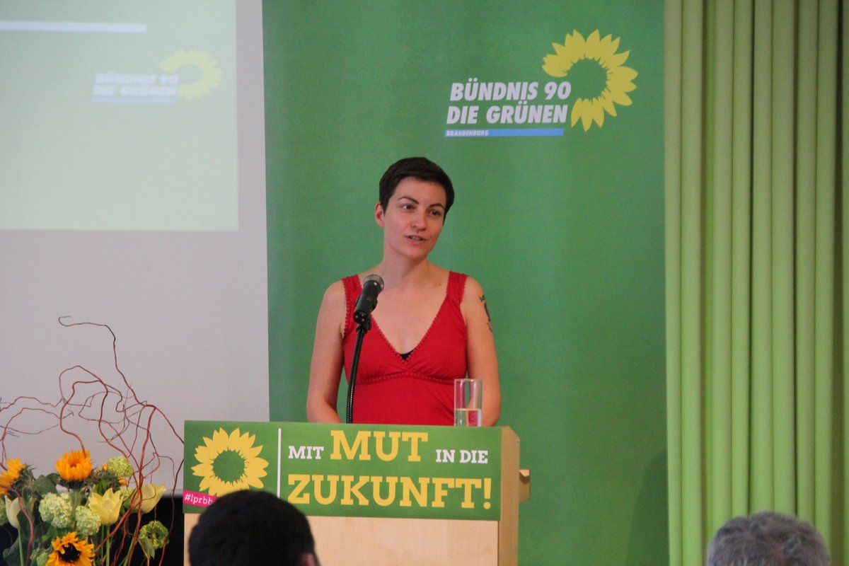Ska Keller zur Lage in Europa. ©Bündnis 90/Die Grünen Brandenburg